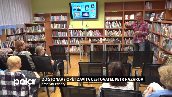 Do Stonavy opět zavítá cestovatel Petr Nazarov