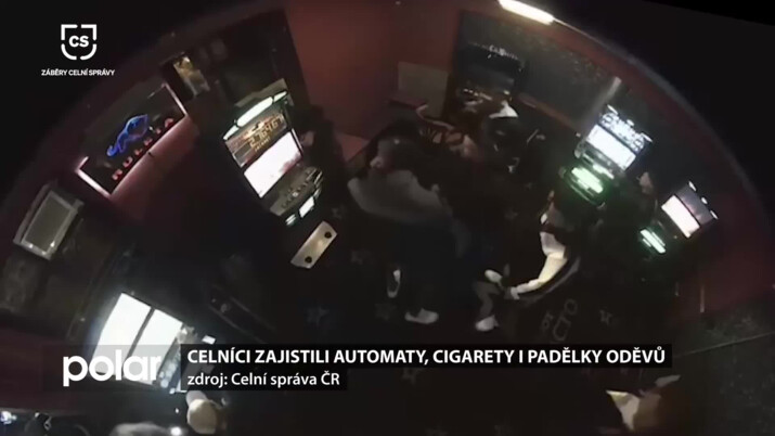 Celníci řádili na černém trhu. Zajistili nelegální automaty, cigarety i padělky oděvů