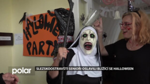 Slezskoostravští senioři oslavili blížící se halloween, kulturní dům zaplnily masky a kostýmy