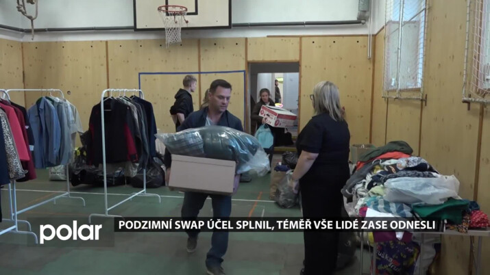 Podzimní swap účel splnil, téměř vše si lidé zase odnesli