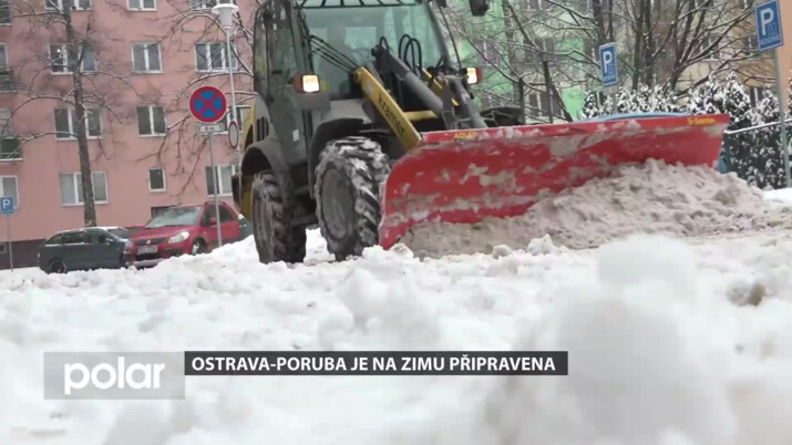 O sjízdnost silnic a schůdnost chodníků v zimním období se v Ostravě-Porubě postará vysoutěžená firma