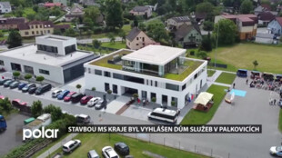 Stavbou MS kraje byl vyhlášen Dům služeb v Palkovicích