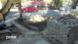 Nový Jičín začal s budováním polopodzemních kontejnerů, první budou na Dlouhé a v Loučce