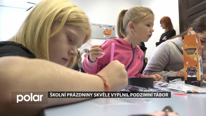 Školní prázdniny skvěle vyplnil podzimní tábor rodinného centra