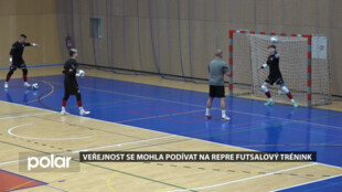 V Havířově se odehrál veřejný trénink futsalové české reprezentace