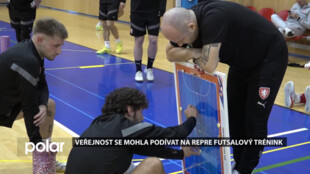 Veřejnost se mohla v Havířově podívat na futsalový trénink české reprezentace