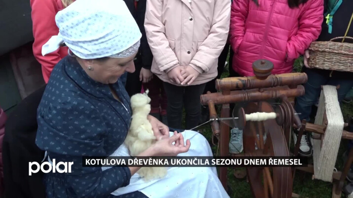 Kotulova dřevěnka ukončila sezonu Dnem řemesel, areál si užily zejména děti