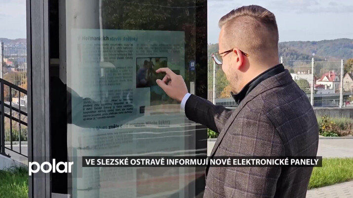 Klasické vývěsky nahrazují ve Slezské Ostravě nové elektronické informační panely