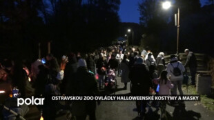 Ostravskou ZOO ovládly halloweenské kostýmy a masky, průvodu se účastnily tisíce návštěvníků