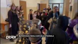 BEZ KOMENTÁŘE: Butovickou školu ve Studénce zaplnila strašidla