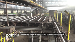 V Liberty Ostrava se obnovila výrobě na rourovně