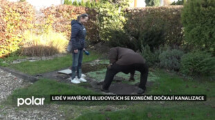 Lidé v Havířově Bludovicích se konečně dočkají kanalizace