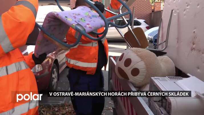 V Ostravě-Mariánských Horách přibývá černých skládek. Jejich zakladatelům hrozí vysoké pokuty