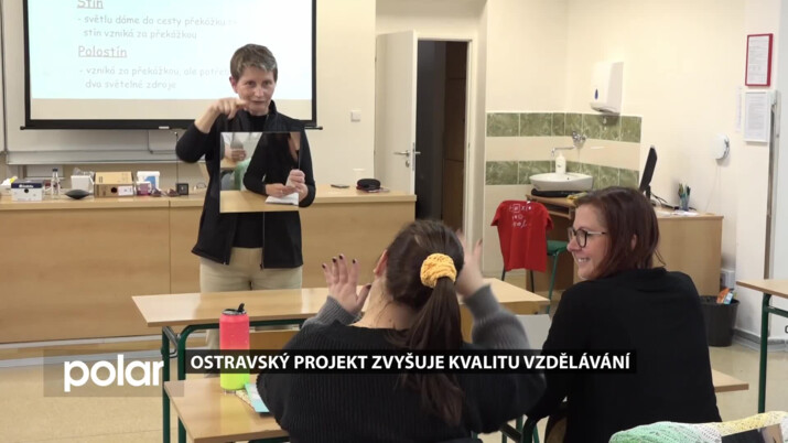 Ostravský projekt zvyšuje kvalitu vzdělávání