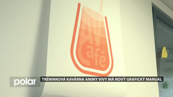 Tréninková kavárna Animy Vivy má nový grafický manuál. Vytvořili ho studenti SŠPU Opava