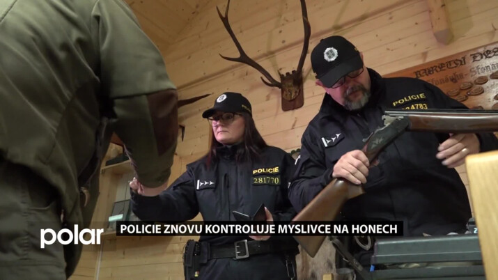 Policie znovu kontroluje myslivce na honech