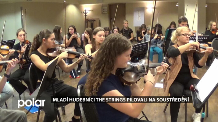 Mladí hudebníci The Strings pilovali na soustředění