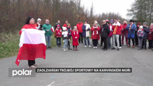 Poláci žijící na Karvinsku si připomněli Den nezávislosti Polska sportovním trojbojem