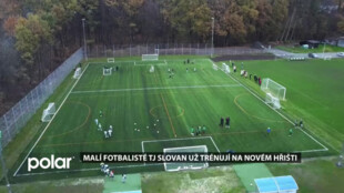 Malí fotbalisté TJ Slovan Havířov už trénují na novém hřišti