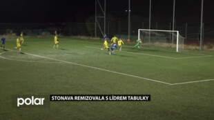 Stonava remizovala s lídrem tabulky, rozhodly trefy z první půle