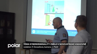 Téma kyberkriminality znělo v novojičínské knihovně, poslouchat přišli hlavně rodiče