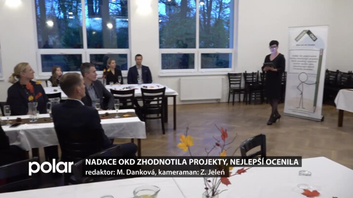 Nadace OKD zhodnotila projekty, nejlepší ocenila