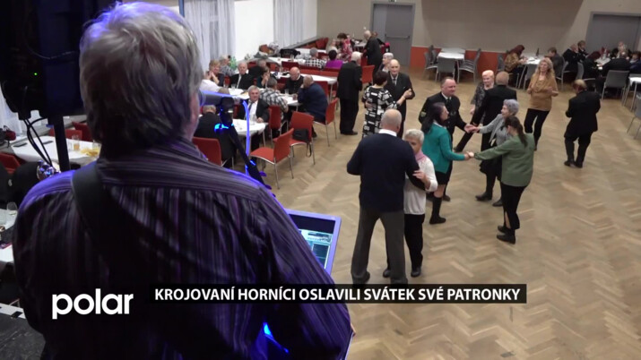 Krojovaní horníci oslavili svátek své patronky