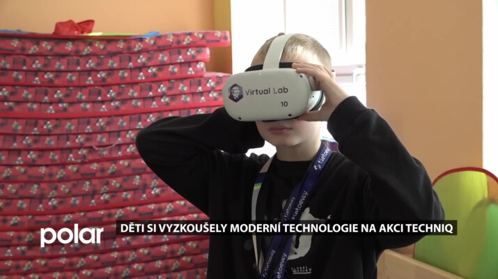 Děti si vyzkoušely moderní technologie na akci TechnIQ v Ostravě-Jihu