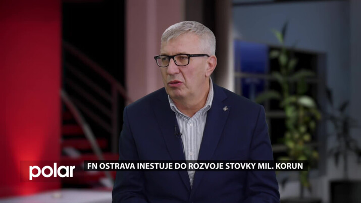 Hosté ve studiu: Jiří Havrlant, ředitel FNO, Na stavbu parkovacího domu žádá FNO finanční spoluúčast