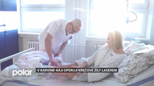 O laserové operace křečových žil  je v Nemocnici Karviná-Ráj velký zájem