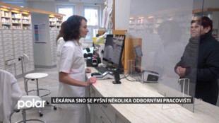 Lékárna SNO se pyšní několika odbornými pracovišti