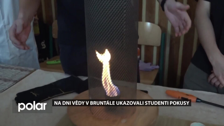 Bruntálské gymnázium se prezentovalo Dnem vědy