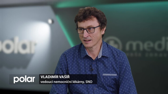 Hosté ve studiu: Vladimír Vašíř, vedoucí nemocniční lékárny, SNO