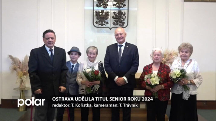 Ostrava ocenila Seniory roku 2024. Udělena byla i čestná uznání