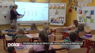 Prvňáčkům se ve škole líbí, učivo zvládají perfektně