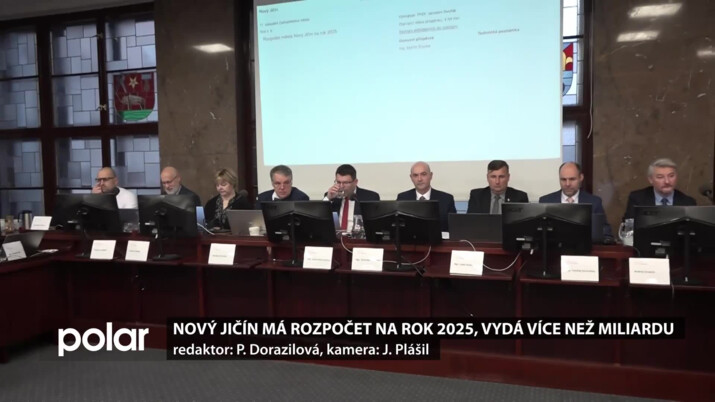 Nový Jičín má schválen rozpočet na rok 2025, vydá více než miliardu