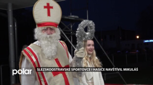 Malé sportovce i hasiče ze Slezské Ostravy navštívil Mikuláš, čerti ani letos nikoho neodnesli