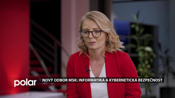 Hosté ve studiu: Jana Murová, náměstkyni hejtmana pro informatiku a kybernetickou bezpečnost, člen krajského vedení