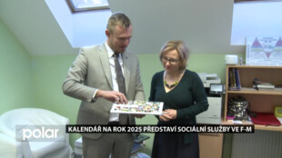 Kalendář na rok 2025 představí sociální služby ve Frýdku-Místku