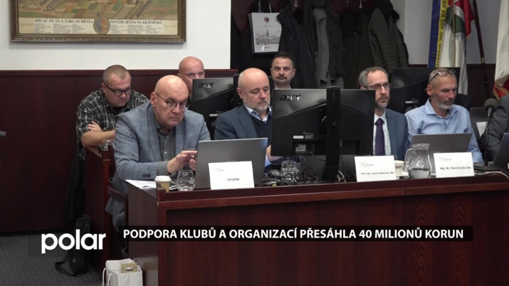 Podpora klubů a organizací přesáhla v dotacích 40 milionů korun