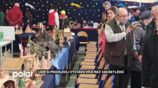 Lidé si ve Frýdku-Místku prohlédli výstavu více než 340 betlémů