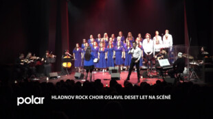 Hladnov Rock Choir oslavil deset let na scéně, na koncertu zpívalo i obecenstvo