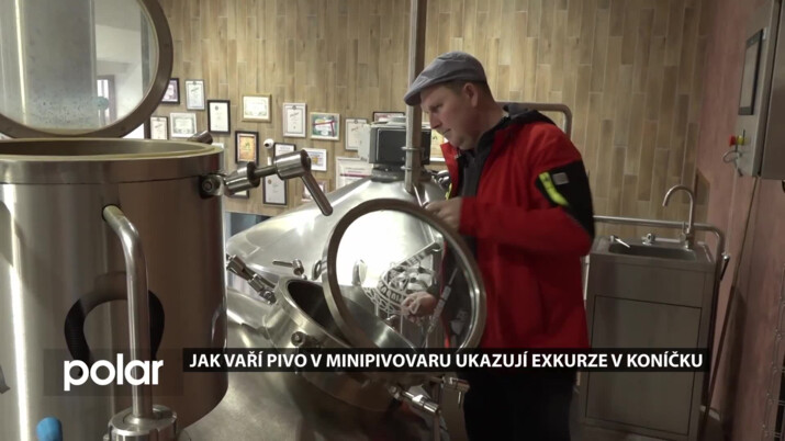 Jak se vaří pivo v minipivovaru ukazují exkurze v Koníčku