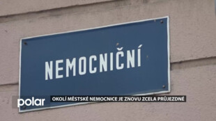 Okolí Městské nemocnice Ostrava je znovu zcela průjezdné