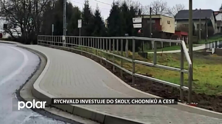 Rychvald letos investuje do rozšíření školy, stavby chodníků a oprav cest