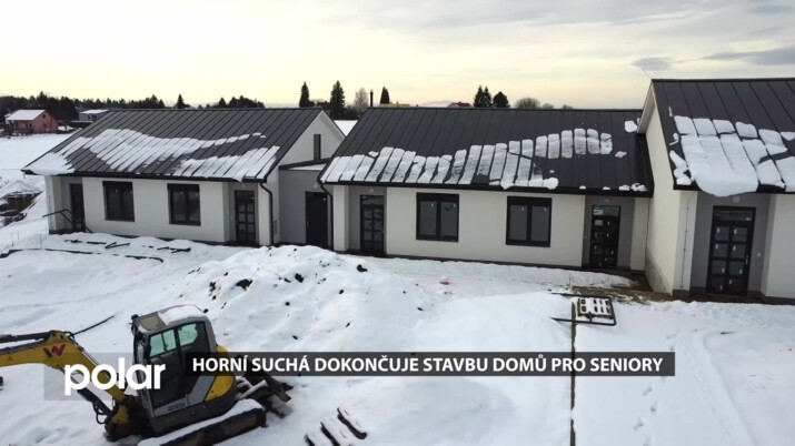 Horní Suchá postavila pro seniory malometrážní byty v rodinných domech