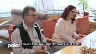 Manželé z Frýdku-Místku pomohli jako pěstouni za 11 let s péčí o 15 dětí