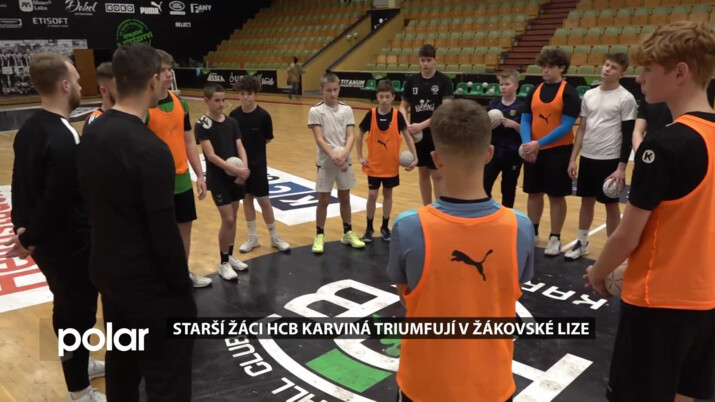 Starší žáci HCB Karviná triumfují v žákovské lize, první kolo zvládli na výbornou