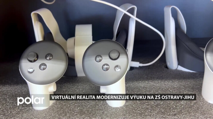 Virtuální realita modernizuje výuku na základních školách Ostravy-Jihu