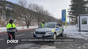 Konec bezohlednosti kamionů v Beskydech, policie má na I/56 nové stanoviště